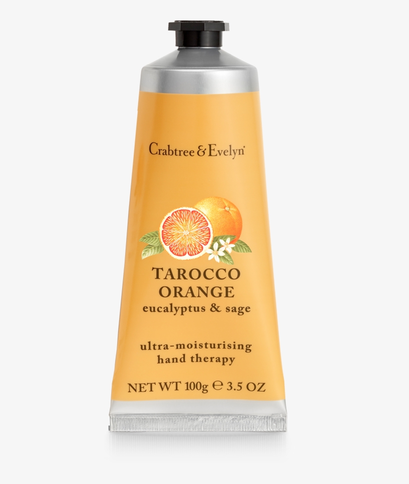 Ultra-moisturising Hand Therapy - Crabtree & Evelyn Tarocco Orange, Eucalyptus &, transparent png #1588783