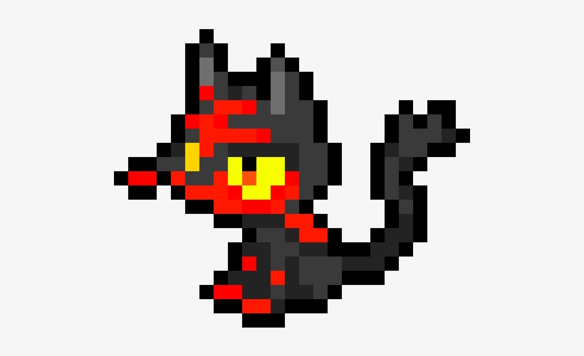 Litten - Pokemon Pixel Art Litten, transparent png #1588850