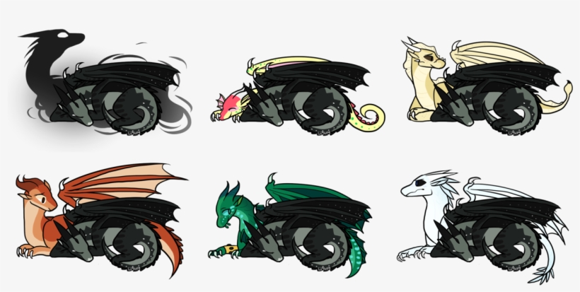 Moonwatcher X Everyone By Starchaeopteryx On Deviantart - Wings Of Fire Moonwatcher And Qibli, transparent png #1589043