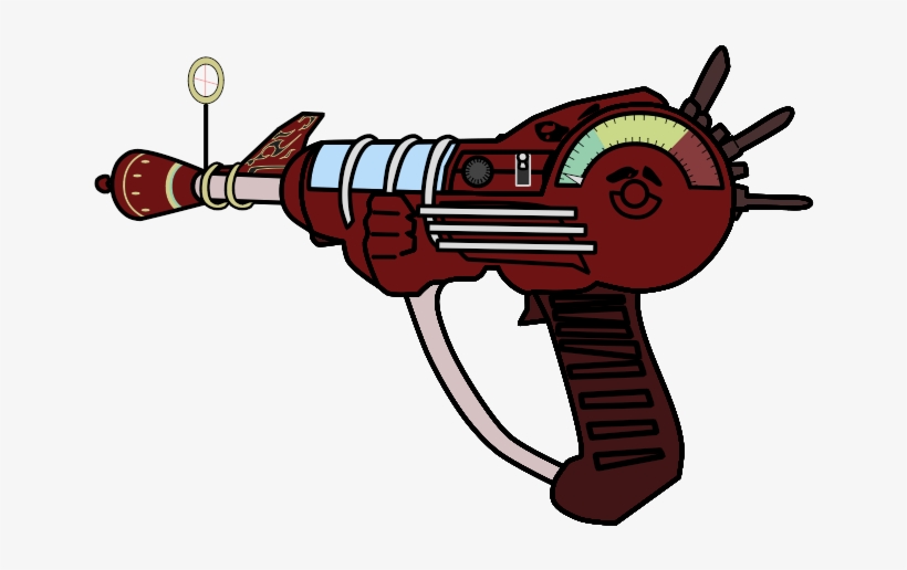 Walfas Ray Gun And Four Settings By Daemoniken - Call Of Duty Ray Gun Cartoon, transparent png #1589207