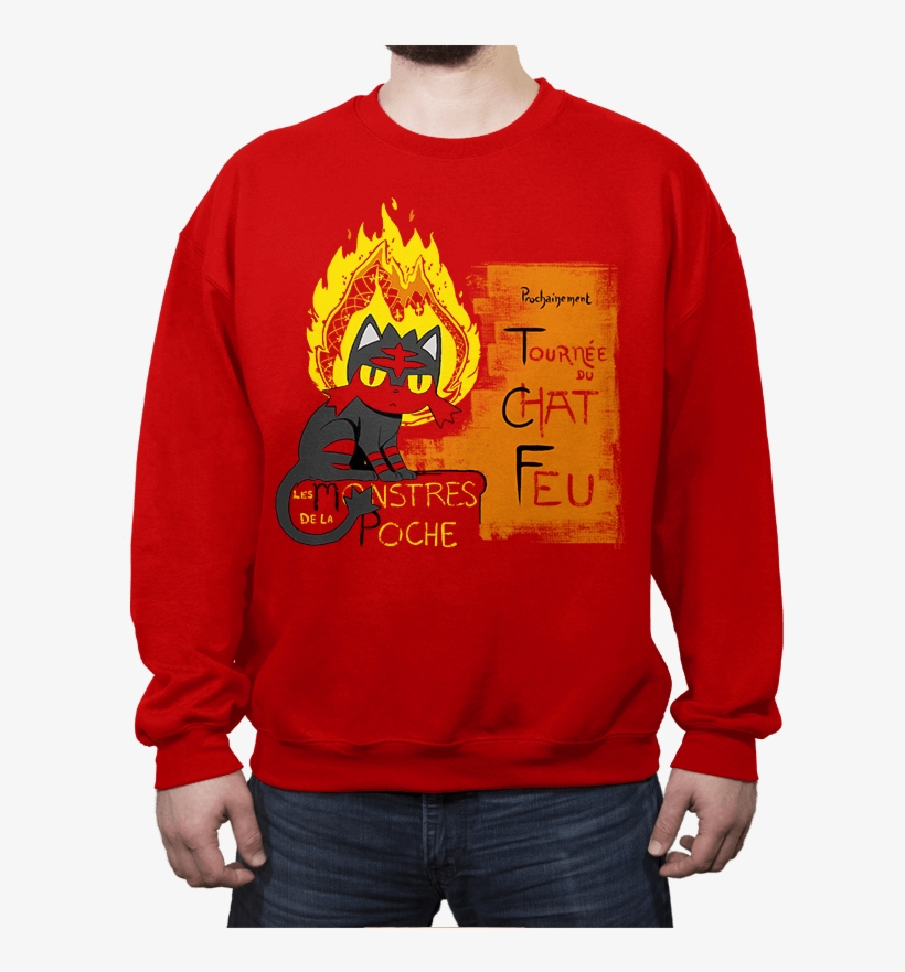 Le Litten - Crew Neck - Crew Neck - Ript Apparel - Crew Neck, transparent png #1589546