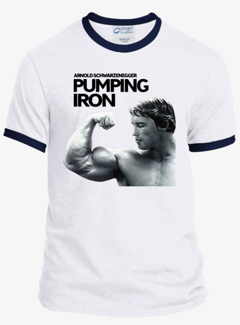 Arnold Schwarzenegger Pumping Iron T-shirt - Pumping Iron (arnold Schwarzenegger) Dvd, transparent png #1589920