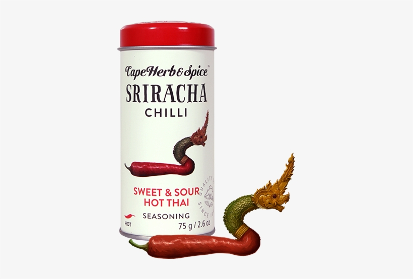 Sriracha Chilli - Cape Herb & Spice Sriracha Chili 75g, transparent png #1589980