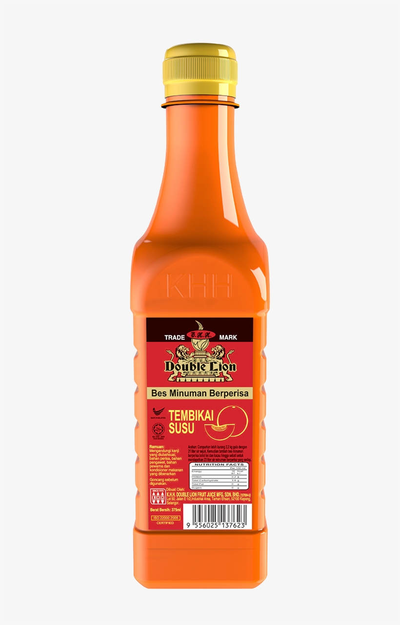 Double Lion Flavoured Concentrate Honeydew - Sin Hong Hardware Pte. Ltd. @ Admiralty Street, transparent png #1590004