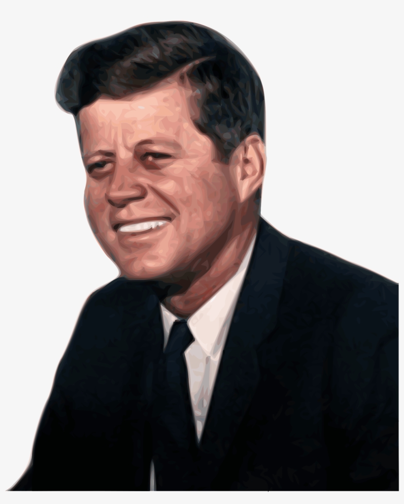 John F Kennedy Sideview Portrait - John F Kennedy, transparent png #1590263