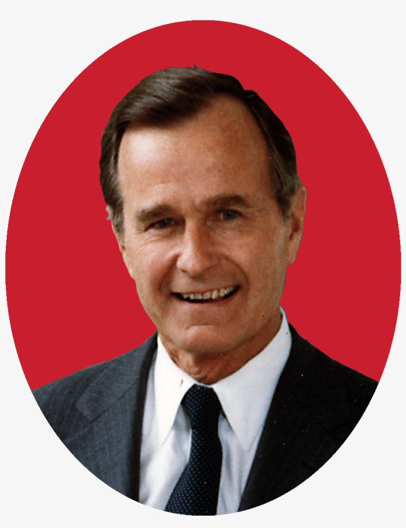 Republican National Convention - Ronald Reagan And George Bush, transparent png #1590279