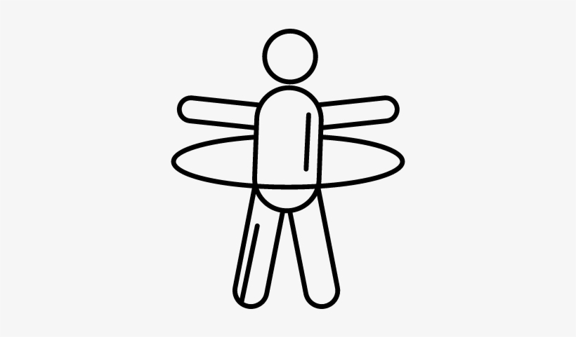 Hula Hoop Vector - Vector Graphics, transparent png #1590280