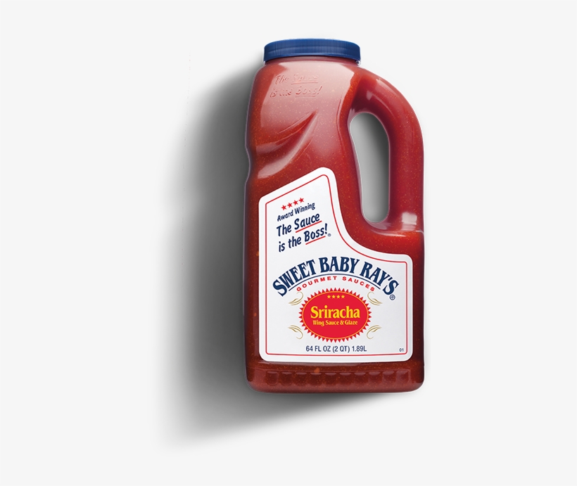 Sriracha Wing Sauce & Glaze - Sweet Baby Ray's Golden Bbq Wing Sauce, transparent png #1590295