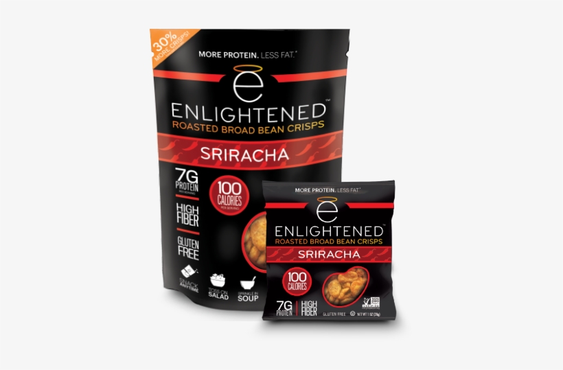 Sriracha Bothsizes - Roasted Broad Bean Crisps, transparent png #1590300