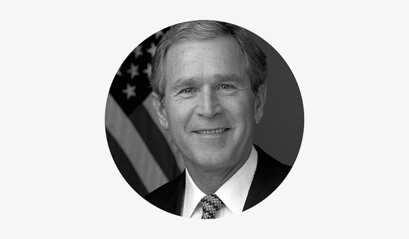 George W - Bush - George W Bush, transparent png #1590468