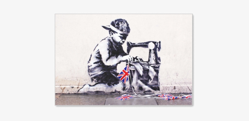 Banksy Slave Labour Canvas Art - Child Labour Banksy, transparent png #1590660