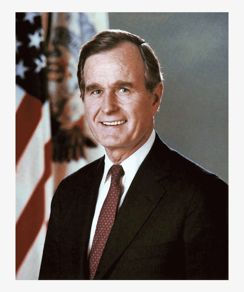 George Bush Presidential Library And Museum - George Hw Bush As President, transparent png #1590777