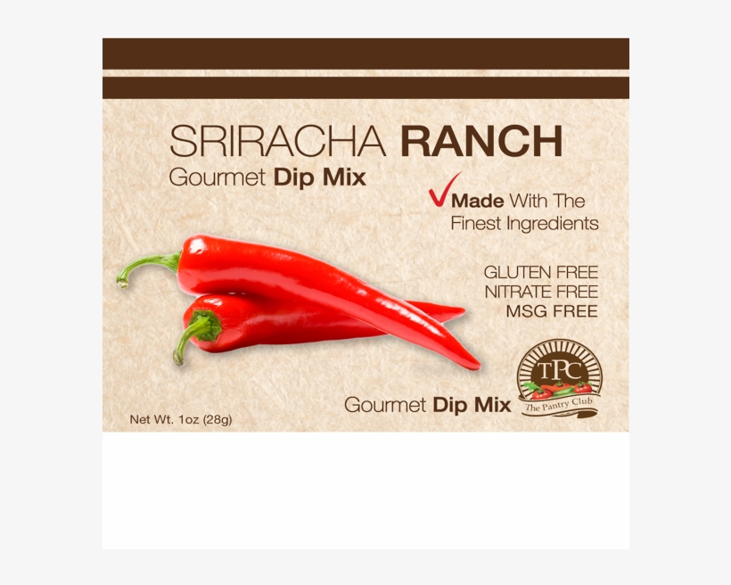 Sriracha-ranch - Ranch Dressing, transparent png #1590785