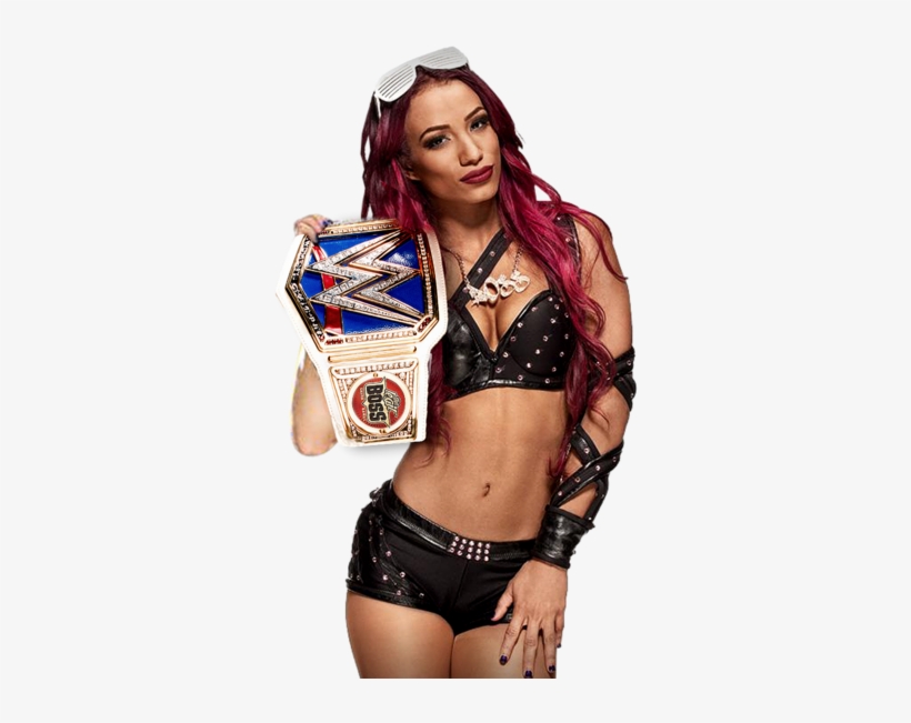 Sasha Banks Sd Womens Champion 2017 By Lunaticdesigner - Sasha Banks Wwe New, transparent png #1590881