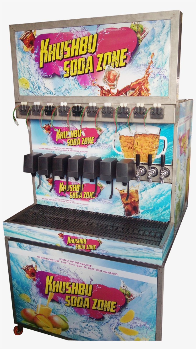 Fountain Soda Machine 17 Plus 3 Double Decker - Playset, transparent png #1590916