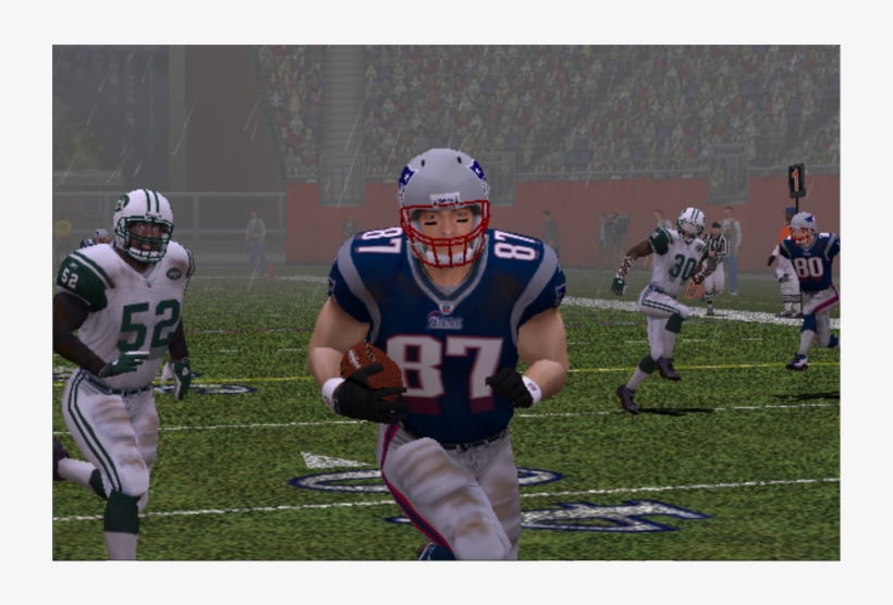 Rob Gronkowski En Route To 65 Yard Td - Sprint Football, transparent png #1591338