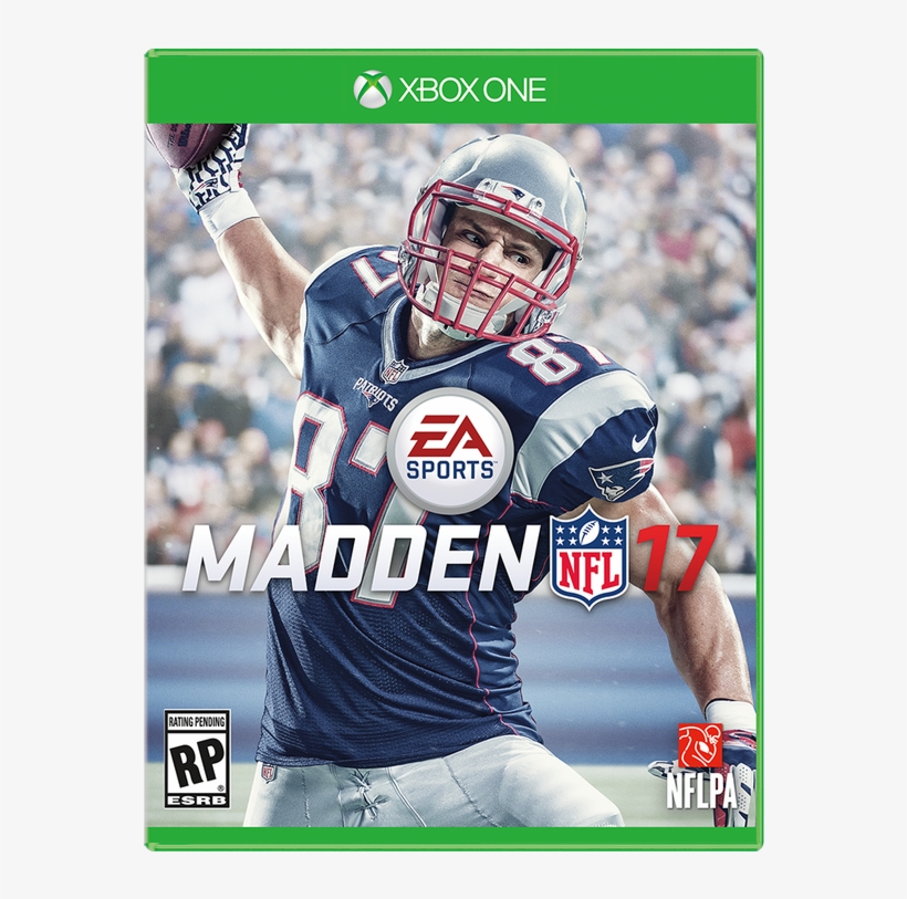 Rob Gronkowski Will Grace The Cover Of Madden - False Madden Nfl 17 (xbox One), transparent png #1591363