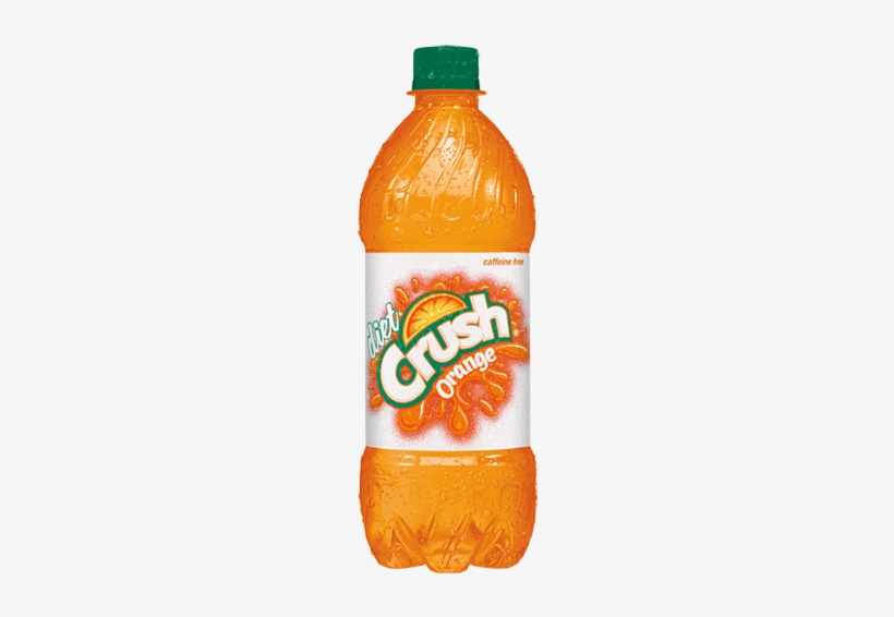Diet Crush Orange Soda - Crush Orange, transparent png #1591451