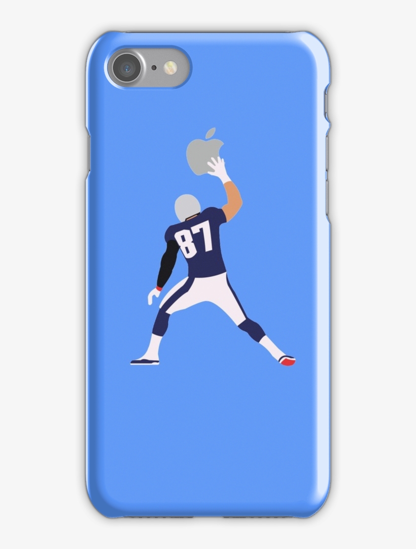 Rob Gronkowski With Apple Iphone 7 Snap Case - Iphone, transparent png #1591529