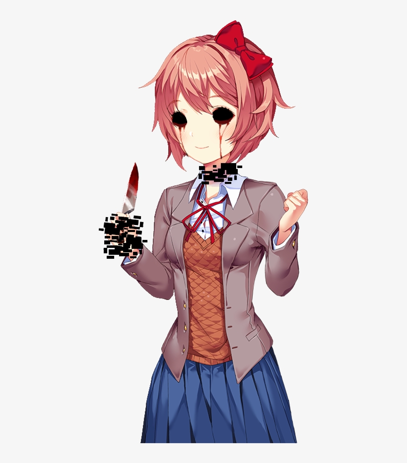 Teasercome Here Buddy - Sayori Png, transparent png #1591593