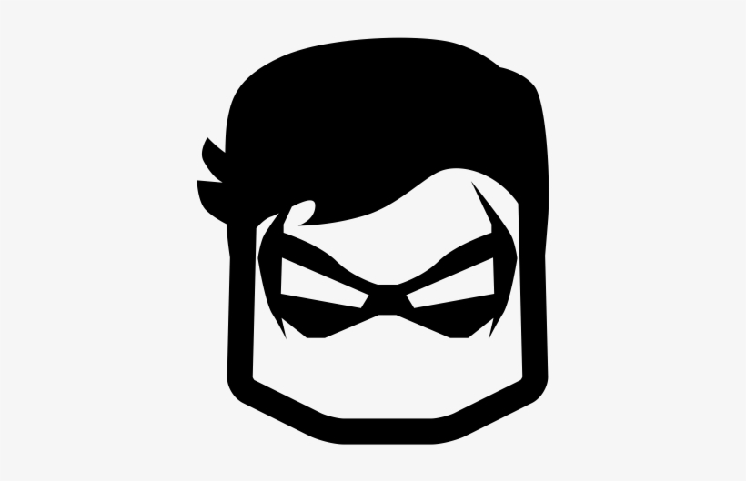 Robin Rubber Stamp - Hero Symbol, transparent png #1591932