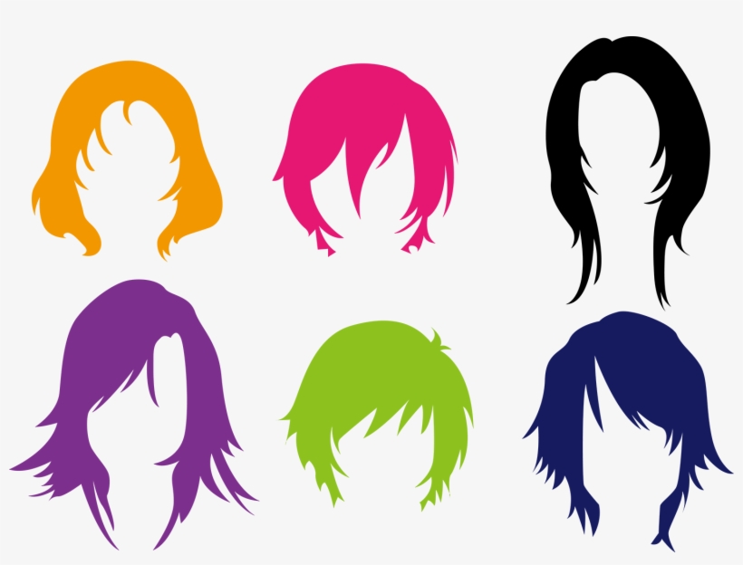 Hairstyle Stock Photography Wig - Peluca De Colores Png, transparent png #1592311