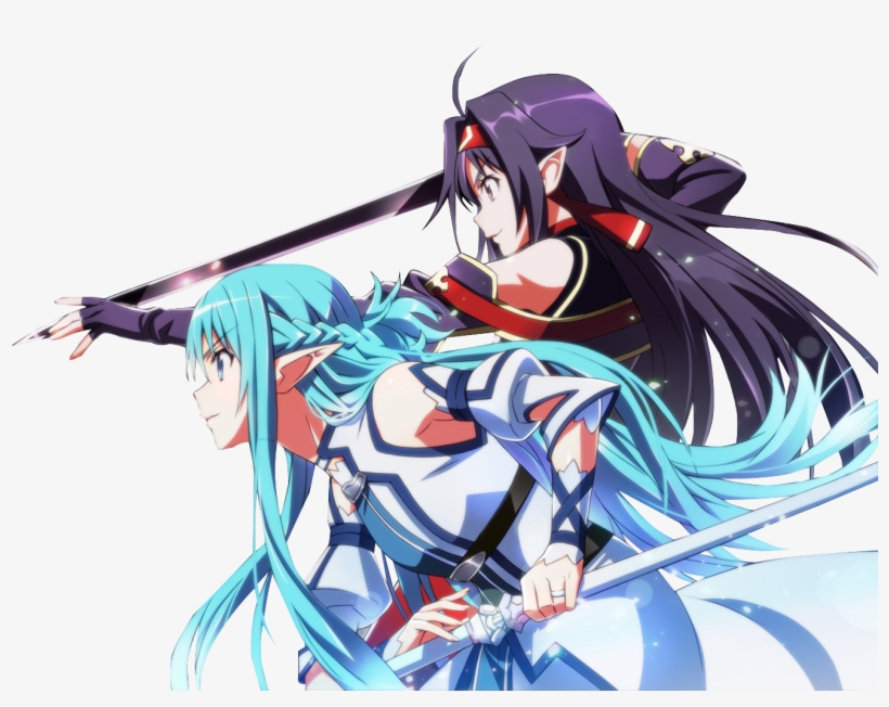 Sword Art Online Ii Yuuki Konno Asuna Yuuki Wallpaper - Sword Art Online Yuuki Png, transparent png #1592425