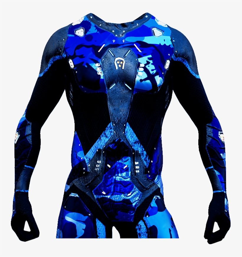 Blue Splash Camo - Active Shirt, transparent png #1592551