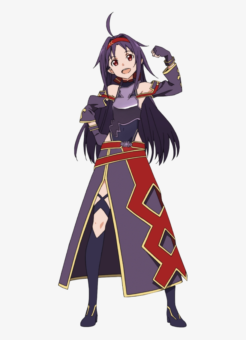 Top Player In Alo, She Defeats 60 Players Of Alo And - Sword Art Online Yuuki Alo, transparent png #1592791