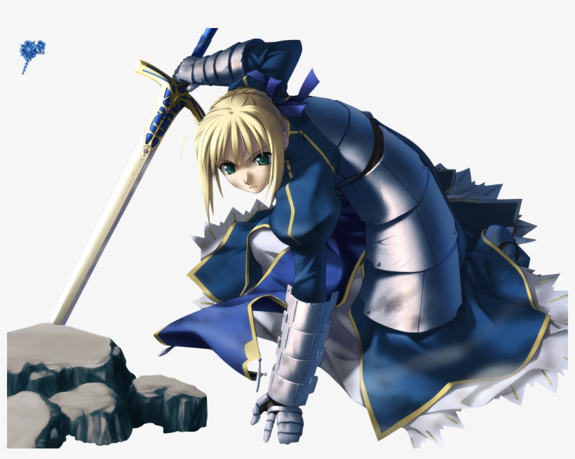 07 Dec 2010 - Saber Fate Stay Night, transparent png #1592817