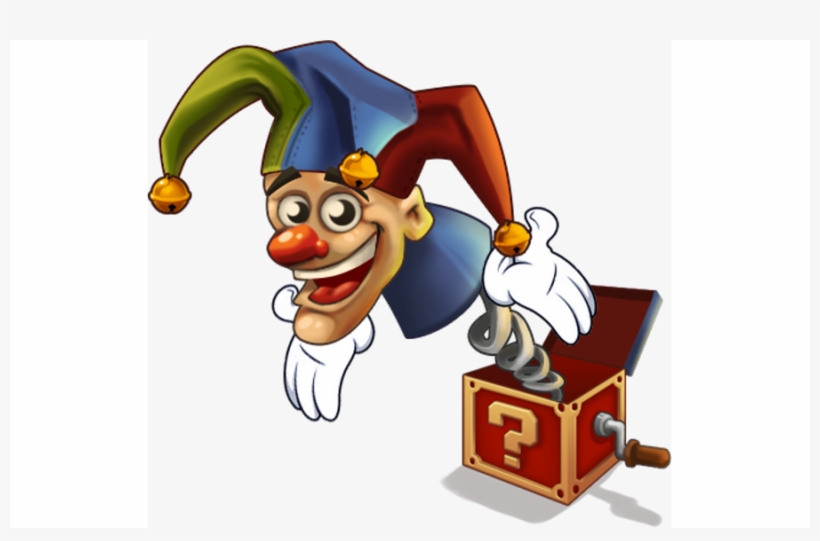 Jack In The Box Png Jpg Free Library - Transparent Cartoon Jack In The