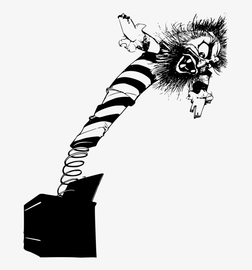 Creepy Jack In The Box Png, transparent png #1592956