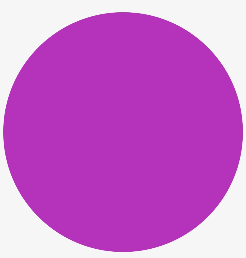 Lacmta Circle Purple Line - Purple Circle Transparent Background, transparent png #1593095