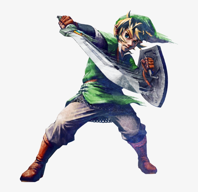 This Is The Skyward Sword In Its Original Form - Zelda Skyward Sword Link, transparent png #1593096