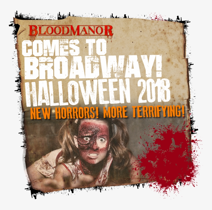 Blood Manor New York's Premier Haunted House, Haunted - Blood Manor, transparent png #1593117