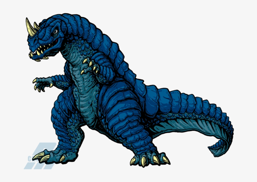 The Blue Foam Monster By Almightyrayzilla On Deviantart - Kaiju Monster, transparent png #1593363