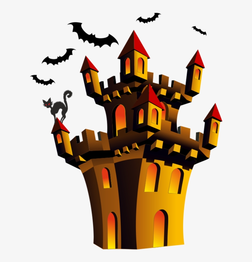 Free Haunted House Png - Nasdaq:orig, transparent png #1593388