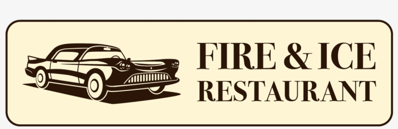 Fire And Ice - Murphy's Full Service Garage - Vintage Sign - Lantern, transparent png #1593874