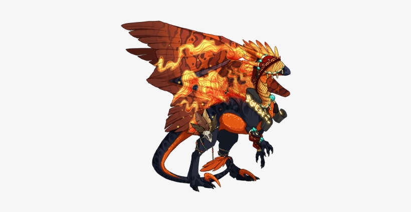 63mm Fireheart - Flight Rising Skins Accents, transparent png #1593898