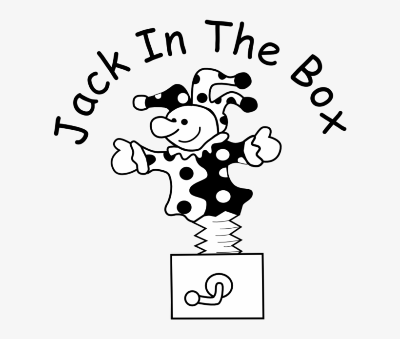 Events In Aylesbury - Jack In The Box Clipart Black And White, transparent png #1593999