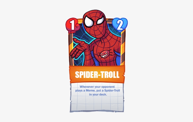 Troll Face Is A Normal Type Meme And Looks Very Weak - Troll Face Card Quest, transparent png #1594080