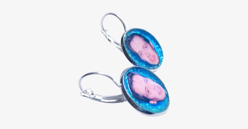 Steve Buscemi Glitter Earring - Glitter Earring, transparent png #1594190