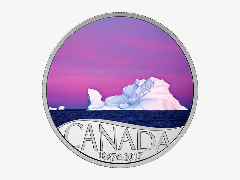 Pure Silver Coloured Coin - 2017 Fine Silver 10 Dollar Coin - Celebrating Canada's, transparent png #1594511