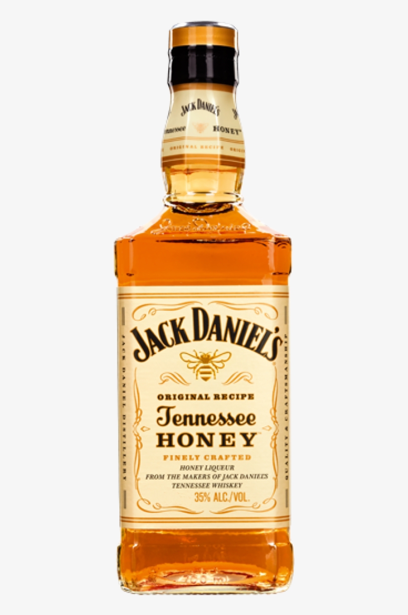 Jack Daniels Tennessee Honey Whiskey 35% Vol - Jack Daniel's Honey Whisky, transparent png #1595419