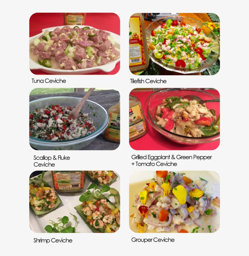Ceviche Creations - Side Dish, transparent png #1595489