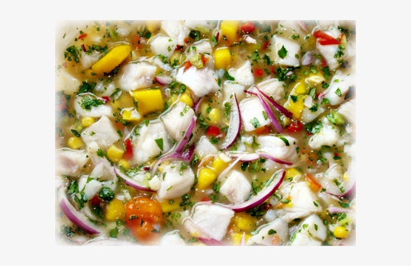 Ceviche De Pescado - Ceviche De Pescado Blanco Piña, transparent png #1595607