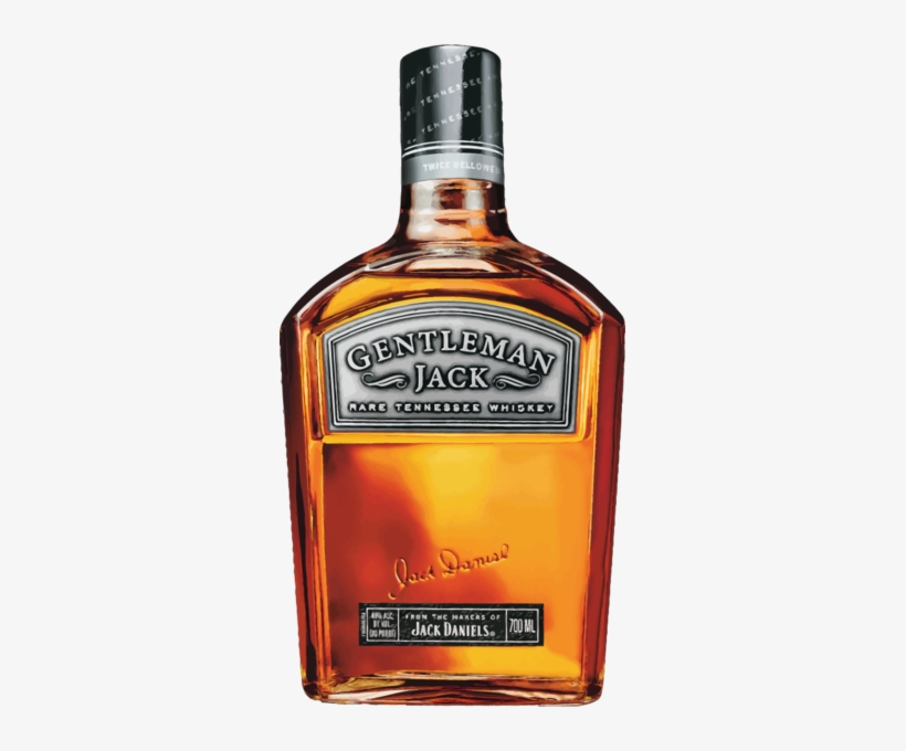 Gentleman Jack Rare Tennessee Whiskey 1l - Whisky Jack Daniels Gentleman, transparent png #1595754