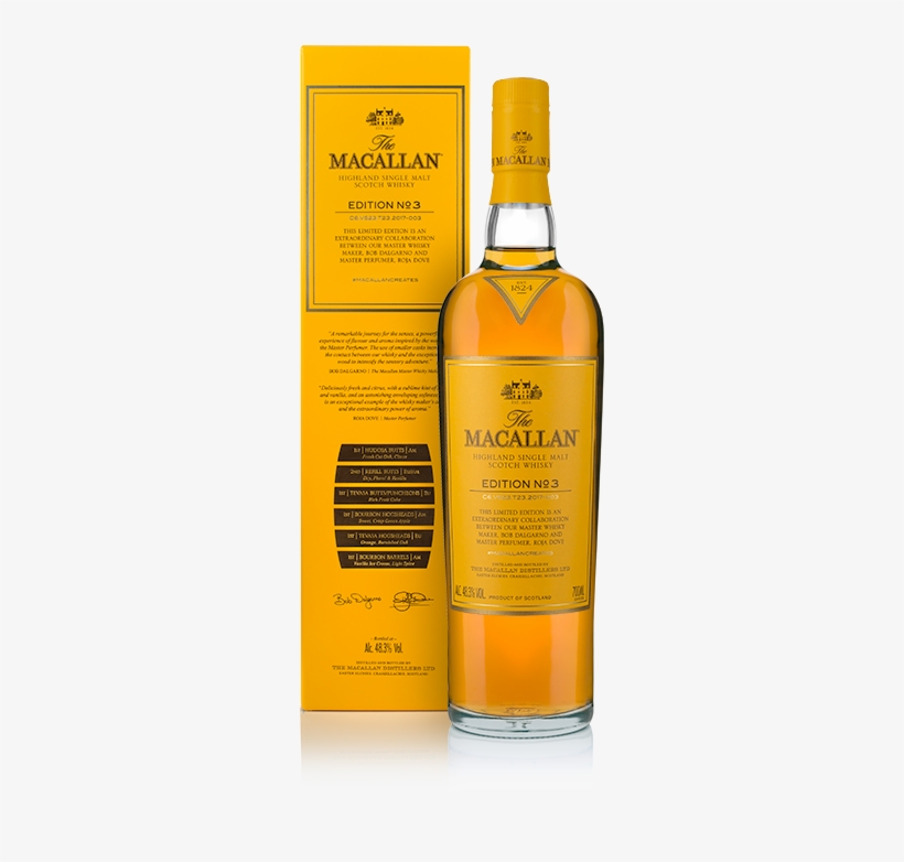 The Macallan Edition No - Macallan Edition No 3, transparent png #1595778