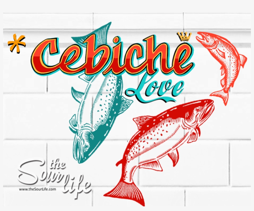 Cebiche Love Logo - Fish Jumping Out Of Water, transparent png #1595802