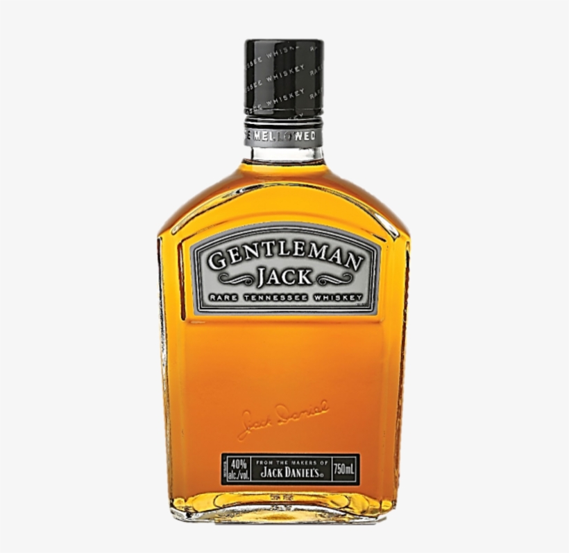Jack Daniels Gentleman Jack Whiskey Rare 700ml - Jack Daniels Gentleman Jack, transparent png #1596045